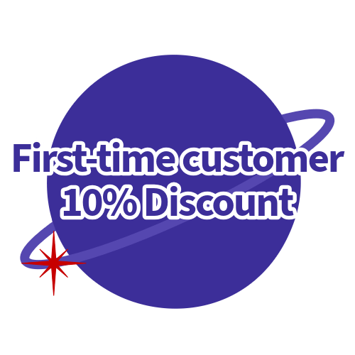 First-time customer 10% Discount